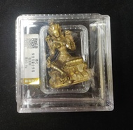 清代 綠度母 鎏金 佛像