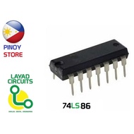 74LS86 7486 XOR logic Gate IC quad xor gate for digital circuits experiment electronics lab