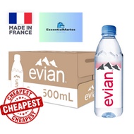 [Bundle of 3] EVIAN Mineral Water 500ML X 24 BOTTLES
