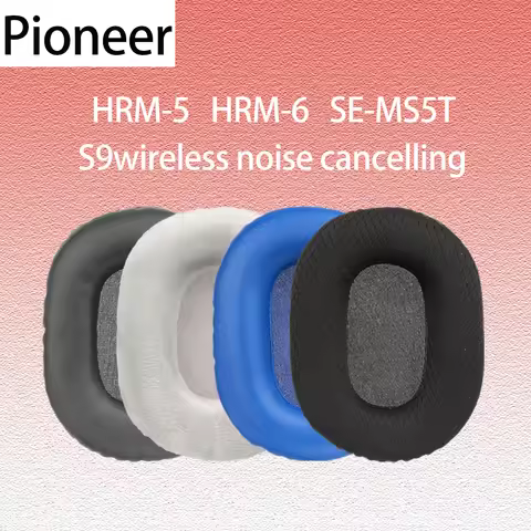Breathable Mesh Earpads for Pioneer HRM5 HRM6 Headphones SE-MS5T Ear Cushions S9 Wireless Noise Canc