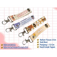 GANTUNGAN Custom Keychain Lanyard Custom KEYCHAIN LANYARD/KEYCHAIN SNAPHOOK CUSTOM