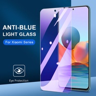 9H Anti Purple Ray Light Tempered Glass Screen Protector For Xiaomi Redmi Note 14 13 12 11 10 9 8 Pr