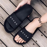 Men's Premium Slides Black Sandals - Soft, Light & Anti-Slip for Daily Wear Slides for Men