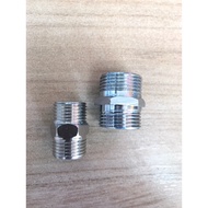 Compression Fitting Napple Double Pineapple Brass Hose Connection Size D/N 1/2 M and D/N 3/4 M