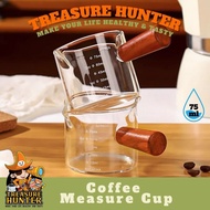 Treasure Hunter Expresso/Coffee/Tea Measuring Cup with Wood Handle 75ml