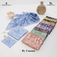 Hijab/Tudung TEXLA by Megastorescarves Bahan Pashmina DIGITAL PRINT GRATIS Hadiah BROSS KOTAK HAMPER
