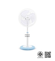 MITSUBISHI พัดลมสไลด์ พัดลมตั้งพื้นกึ่งตั้งโต๊ะ 16 นิ้ว R16A-GC R16A-GB - รับประกัน มอเตอร์ 5 ปี อะ