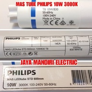 LAMPU TL LED MAS LEDtube 10WATT 3000K PHILIPS 10W WARM WHITE 600mm