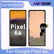 OLED LCD For Google Pixel 6a LCD Display Touch Digitizer Screen Digitizer Assembly With Frame GX7AS 