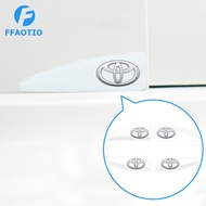 FFAOTIO Car Door Corner Protector Cover Car Accessories For Toyota Wish Hiace Sienta Altis Harrier