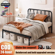 Metal bed frame Iron bed frame double size bed frame Stainless steel bed frame king size bed frame Q