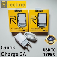 Travel Charger Realme C51 C53 C55 C67 NARZO 20 50 9 9i 10 PRO+ NFC Original Type C