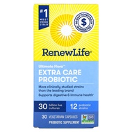 Renew Life, Ultimate Flora Extra Care Probiotic, 30 Billion CFU, 30 Vegetarian Capsules