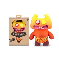 Budgie Fuggler Edition Funny Ugly Stinky Face tie-dye orange 9inch