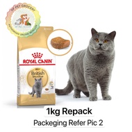 Royal Canin British Short Hair Adult (1kg) - British Shorthair Cat Food