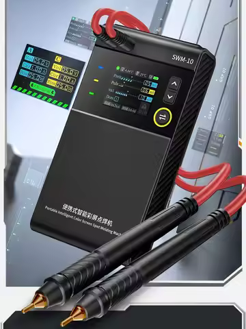 FNIRSI SWM-10 Portable Battery Spot Welder DIY Mini Welding Machine 18650 Battery Pack Welding Tool 