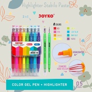 STABILO Color Gel Pen + Highlighter | 2in1 pen + highlighter