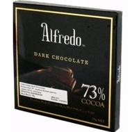 ALFREDO 75% DARK CHOCOLATE COCOA CHOCO CHOCOLATE BLACK IMPORT