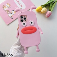 OPPO Reno 2 3 4 5 6 7 8 9 10 11 PRO LITE 11F 8Z 8T 7Z 7SE 6Z 5Z 5F 4F 4Z 4SE 3Z 2Z 2F Fashion Unique Design Pink Frog pattern mobile phone case Silicone shockproof Cover
