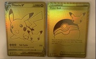 PTCG Pokemon - Pikachu V Poke Ball  金卡