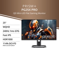 PRISM+ PG25X PRO | 25" WQHD QD Mini-LED 240Hz Fast IPS Gaming Monitor