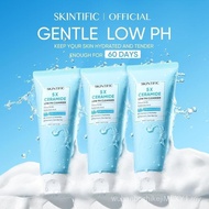 SKINTIFIC 5X Ceramide Low pH Value Cleanser, Gentle Cleanser for Sensitive Skin (80ml) Gel Cleanser