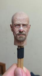 1/6 絕命毒師  老白  walter white  heisenberg  海森堡 頭雕