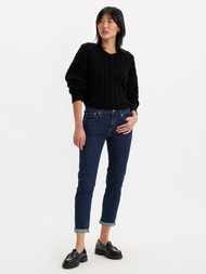 กางเกงยีนส์ผู้หญิง Levis® Womens Mid-Rise Boyfriend Jeans