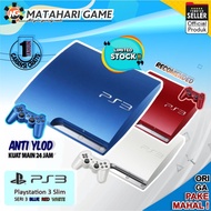 PLAYSTATION 3 PS3 SLIM SERI 30 ASLI SONY CFW 500GB +1 TAHUN GARANSI