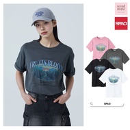 [ from South Korea ] SPAO Fruits Fun Party Printed T-Shirt _ 100% Cotton _ SPRPF37G70