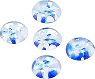 Aderia F-49050 Tsugaru Vidro Blue Chopsticks Rest Diameter 1.6 x Height 0.5 inches (4 x 1.3 cm) Dot