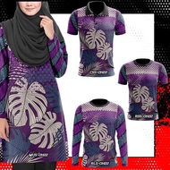 PURPLE Baju Muslimah Tshirt Muslimah Family Set Baju Muslimah Couple Set Baju Jersey Muslimah Malays