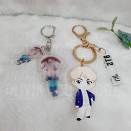 GANTUNGAN Tiny Tan Acrylic Keychain Acrylic Bts Jin Keychain Acrylic Bts Keychain