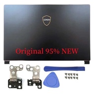 La เคสหน้าจอโน๊ตบุ๊คปกหลัง LCD/ฝาปิดโน้ตบุค/บานพับสำหรับ MSI GS65นักสร้างสรรค์ VR P65 MS-16Q1 Q2 Q3
