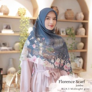 Hijabwanitacantik - Segiempat Florence Scarf Polycotton Jumbo RJ24.3