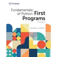Fundamentals of Python: First Programs Book 3rd Edition by Kenneth Lambert (Colored Pages)