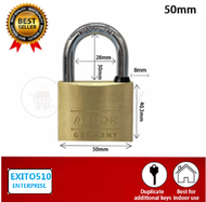 BRASS PADLOCK 50MM/ALDOR 50MM BRASS PADLOCK/KUNCI MANGGA 50MM