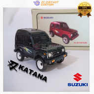 Diecast Mobil Suzuki Katana Skala 1:43 Miniatur Katana Replika Katana BISA FULL CUSTOM WARNA DAN PLA
