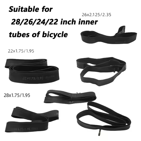 Suitable for Bicycle 12/22/24/26/28x/1.50/1.95/1.75/2.125 Inch Inner Tube