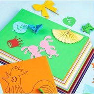 A4 100pcs Colour Paper Construction Paper Bright Colour Paper Lightweight Durable Colour Paper