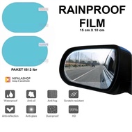 Waterproof Car Rearview Mirror Sticker/Anti Fog Sticker For Car Rearview Mirror/Waterproof Rearview Mirror/Rainproof Sepion