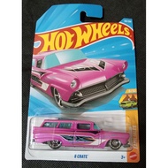 HOT WHEELS 8 CRATE PINK