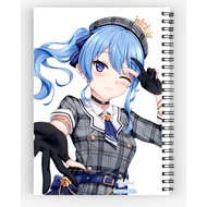 Hoshimachi Suisei -Hololive notebook/ Hoshimachi Suisei -Hololive notebook printed on 2 sides