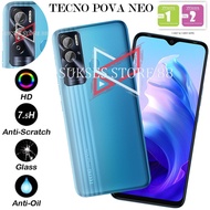 Tecno POVA NEO Tempered Glass Anti-Scratch Camera Screen Protector Camera Tempered Rear HP Camera Le