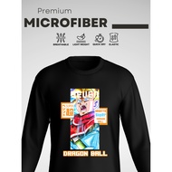 MICROFIBER DRAGON BALL jersey baju pancing muslimah motor sport man long sleeves tshirt lelaki jersi