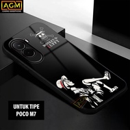 Xiaomi Case poco M7 - New Softcase Glossy casing hp poco M7 [Motif Onepice2] - AGM Case softcase gla