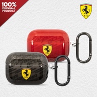 Case Airpods Pro Gen 1 / 2 Cover Ferrari TPU Pattern Original Casing