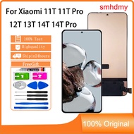 smhdmy AMOLED For Xiaomi 11T 11T Pro 12T 12T Pro 13T 13T Pro 14T 14T Pro LCD Display Touch Screen Re