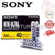SONY AAA New Ultra Battery AAA R03 1.5V 40pcs/box