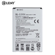 Mobile Phone Battery for LG G3 2500mAh Mobile Replacement Rechargeable BL-53YH For LG G3 G 3 VS985 F